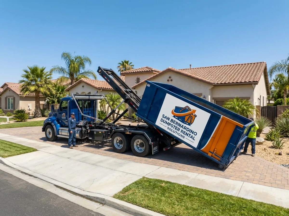 Dumpster rental in Muscoy CA Roll-off dumpster rental serving Muscoy, CA